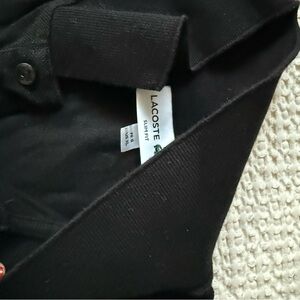 Men’s Lacoste slim fit polo size XL black